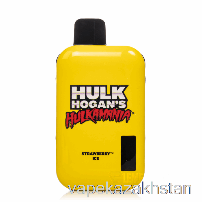 Vape Disposable Hulk Hogan Hulkamania 8000 Disposable Strawberry Ice